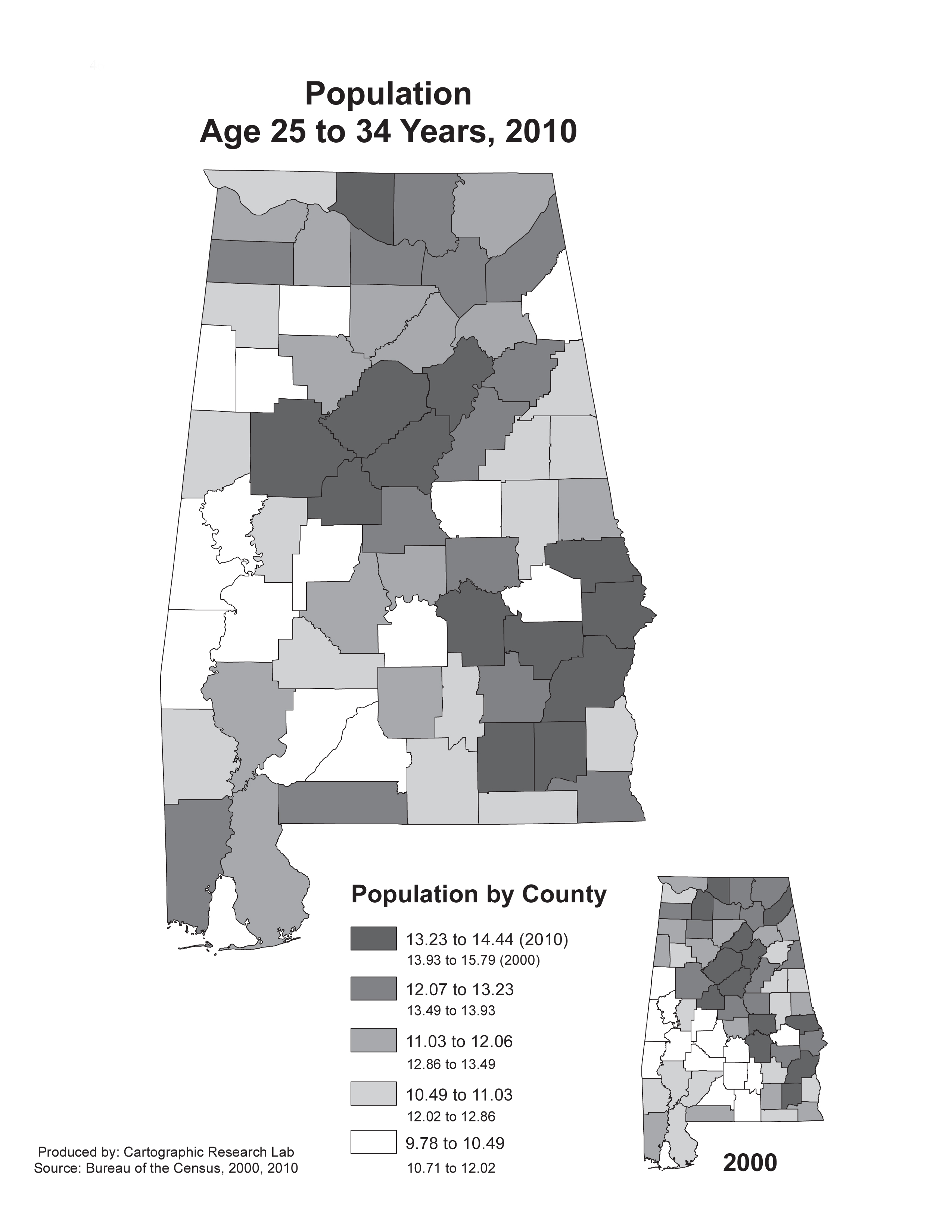 Alabama Maps Demographics